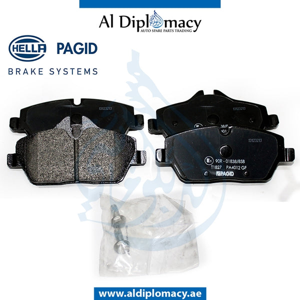 Front BRAKE Pad, 8DB 355.014-431 8DB 355 011-261 for Mini Cooper Mini Clubman R55 (2007-2010) models, Part Number H-34116794056