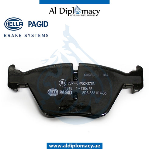 Front BRAKE Pad, 8DB 355.014-351 for BMW 5 Series F10 (2010-2016) models