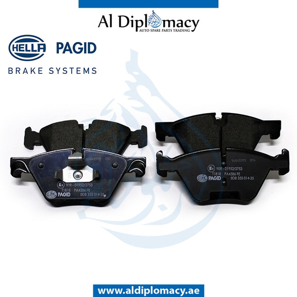 Front BRAKE Pad, 8DB 355.014-351 for BMW 5 Series F10 (2010-2016) models, Part Number H-34116858047