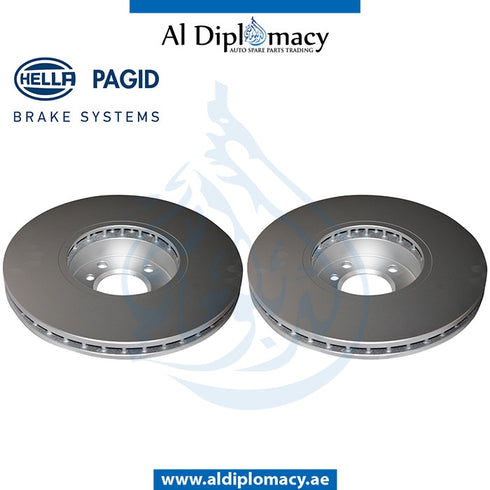 Front BRAKE Disc, 8DD 355 117-731 for BMW X5 Series E70 (2006-2013) models, Part Number H-34116868939