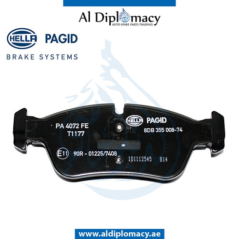 Rear BRAKE Pad, 8DB 355.008-741 for BMW 3 Series E46 (1998-2005) models