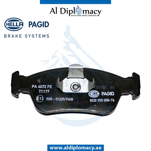 Rear BRAKE Pad, 8DB 355.008-741 for BMW 3 Series E46 (1998-2005) models