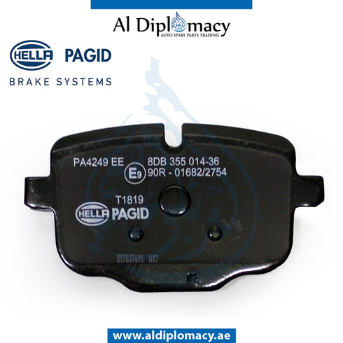 Rear BRAKE Pad, 8DB 355 014-361 for BMW 5 Series F06 (2011-2015) models