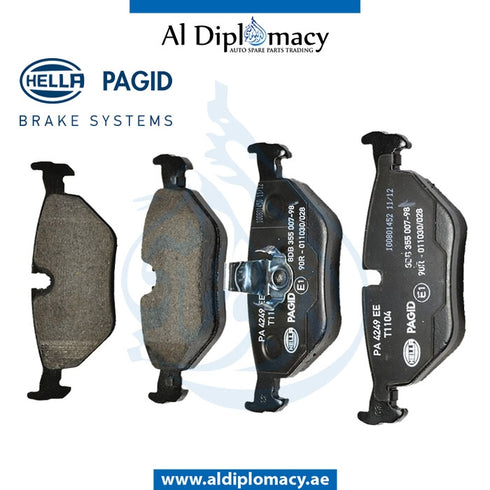 Rear BRAKE Pad, 8DB 355.007-981 for BMW 5 Series E39 (1995-2003) models, Part Number H-34216761281