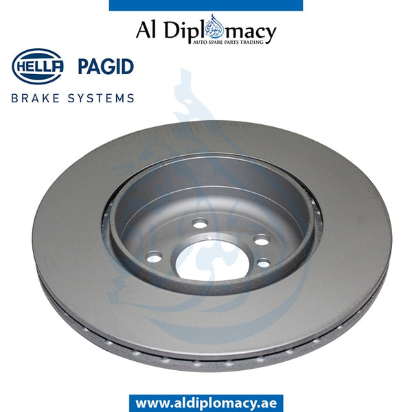 Brake Disc, Rear, Left Right 8Dd 355.119-281, BMW 5 Series F07 Models By Hella Part Number 34216775289