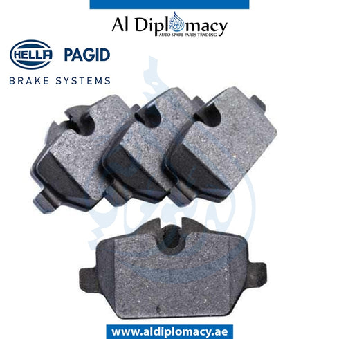 Rear BRAKE Pad, 8DB 355.011-271 for BMW 1 Series E87 (2004-2007) models, Part Number H-34216788183