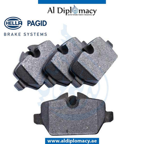 Rear BRAKE Pad, 8DB 355.011-271 for BMW 1 Series E87 (2004-2007) models, Part Number H-34216788183