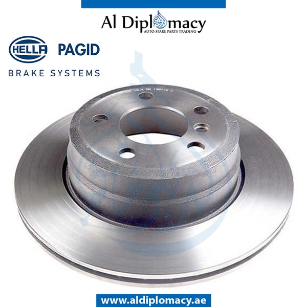 Rear BRAKE Disc, 8DD 355.114-001 for BMW X5 Series E70 (2006-2013) models, Part Number H-34216793247