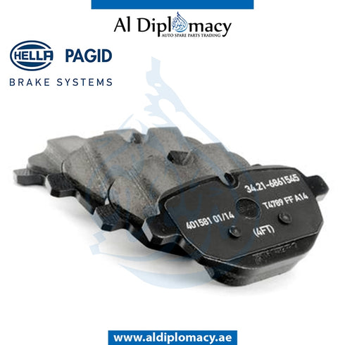 Rear BRAKE Pad, 8DB 355.013-921 for BMW 5 Series F10 (2010-2016) models, Part Number H-34216862202