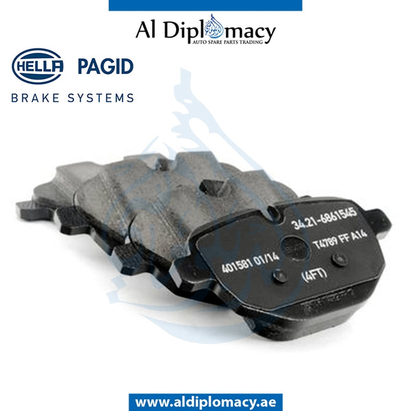 Rear BRAKE Pad, 8DB 355.013-921 for BMW 5 Series F10 (2010-2016) models, Part Number H-34216862202