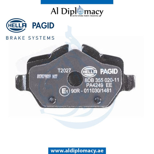 Rear BRAKE Pad, 8DB 355 020-111 for Mini Cooper Mini Countryman R60 (2011-2016) models, Part Number H-34219808172