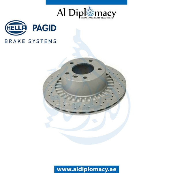 Rear BRAKE Disc, 8DD 355 126-331 for Mercedes-Benz G Class W463 (1992-2022) models, Part Number H-4634230112