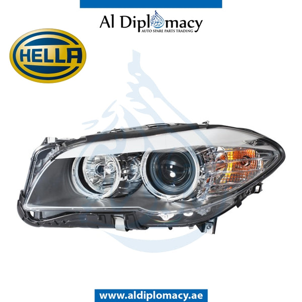 Left Headlight, Normal, 1EL 010 131-011 for BMW 5 Series F10 (2010-2016) models, Part Number H-63117203239