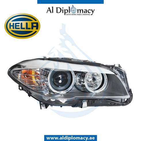 Right Headlight, Normal, 1EL 010 131-021 for BMW 5 Series F10 (2010-2016) models, Part Number H-63117203240