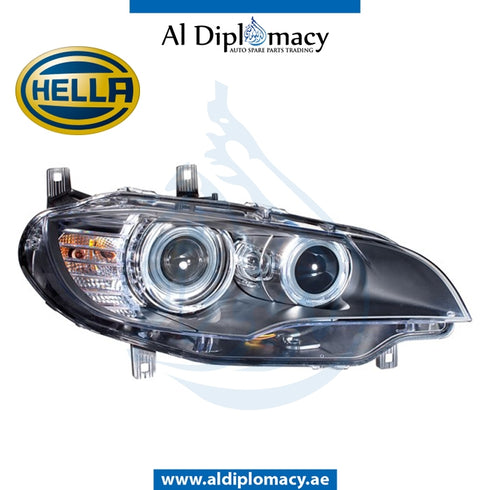 Right Headlight, ADAPTIVE Xenon, 1ZS 009 645-521 for BMW X6 Series E71 (2008-2014) models, Part Number H-63117287014