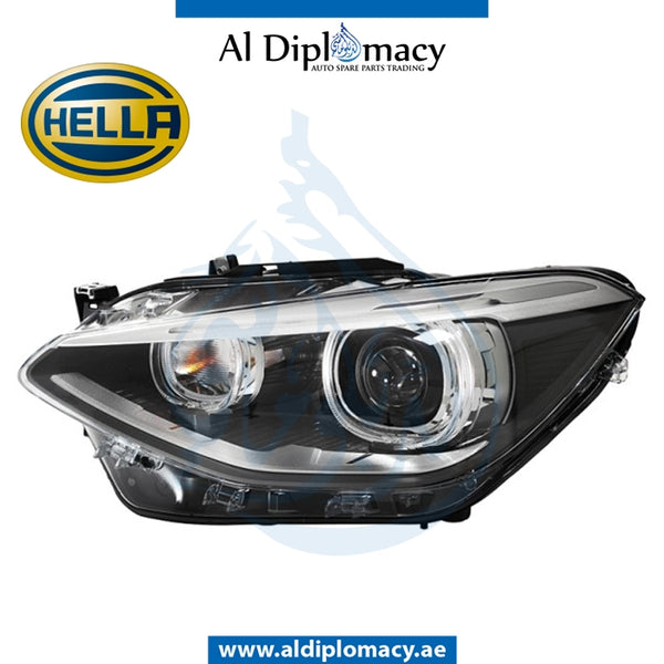 Right Headlight, BI Xenon, 1EL 010 741-561 for BMW 1 Series F20 (2011-2015) models, Part Number H-63117296914