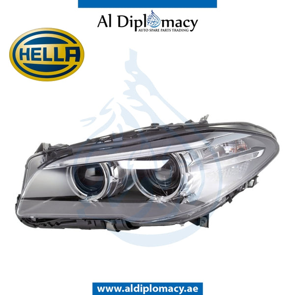 Left Headlight, ADAPTIVE Xenon, 1ZT 011 087-931 for BMW 5 Series F10 (2010-2016) models, Part Number H-63117343909