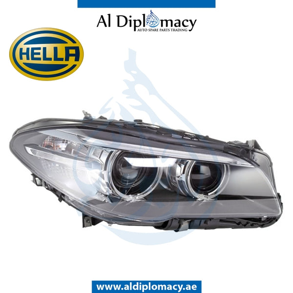 Right Headlight, BI Xenon, 1EL 011 087-721 for BMW 5 Series F10 (2010-2016) models, Part Number H-63117343912