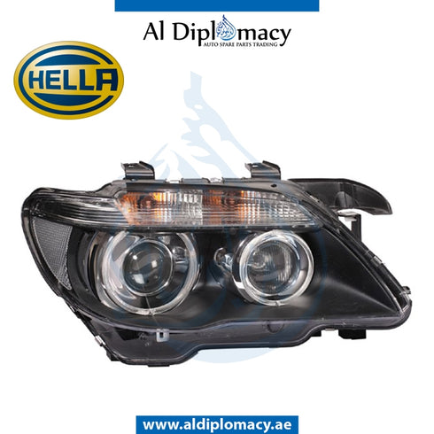 Right Headlight, Adaptive, 1ZS 009 044-521 for BMW 7 Series E66 (2001-2008) models, Part Number H-63127162112