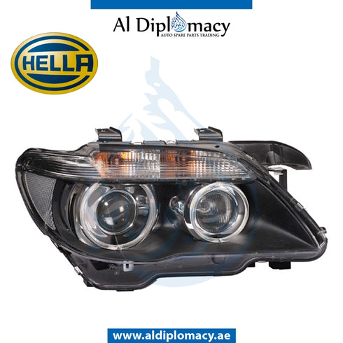 Right Headlight, SINGLE Xenon, 1EL 009 043-421 for BMW 7 Series E65 (2001-2008) models, Part Number H-63127162118