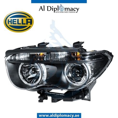 Left Headlight, SINGLE Xenon, 1EL 158 083-011 for BMW 7 Series E65 (2001-2008) models, Part Number H-63127165451