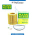 ENGINE OIL FILTER HU 816 X for BMW 1 Series E87 (2004-2007) models, Part Number MAN-11427566327