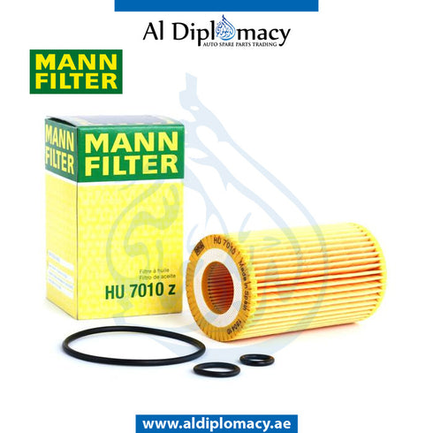 ENGINE OIL FILTER HU7010Z for Mercedes-Benz C Class W172 (2011-2020) models, Part Number MAN-6511800109