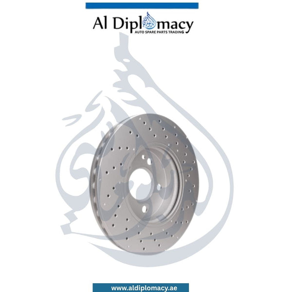 Mercedes-Benz A Class W176 Front Brake Disc 8DD 355.119-611 Left / Right Side OEM Part Number 2464212512 Hella Brand