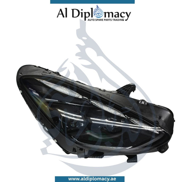 Mercedes-Benz AMG Gt C192 Headlight, Digital LED, Right Side, Complete - Used OEM Part Number A1929061001