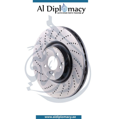 Mercedes-Benz Brake Disc, Front, Left Side/Right Side - 07 - OEM Part Number A0004212012 Original