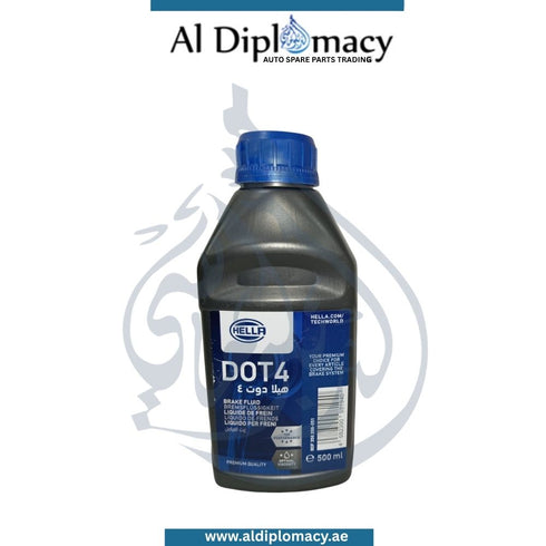 Brake Fluid Dot 4 8Df 355 360-011 8Df 358 288-051 For Mercedes-Benz- OEM 0009895605 Hella Brand