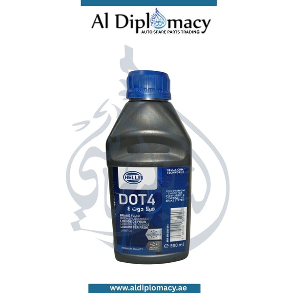 Brake Fluid Dot 4 8Df 355 360-011 8Df 358 288-051 For Mercedes-Benz- OEM 0009895605 Hella Brand