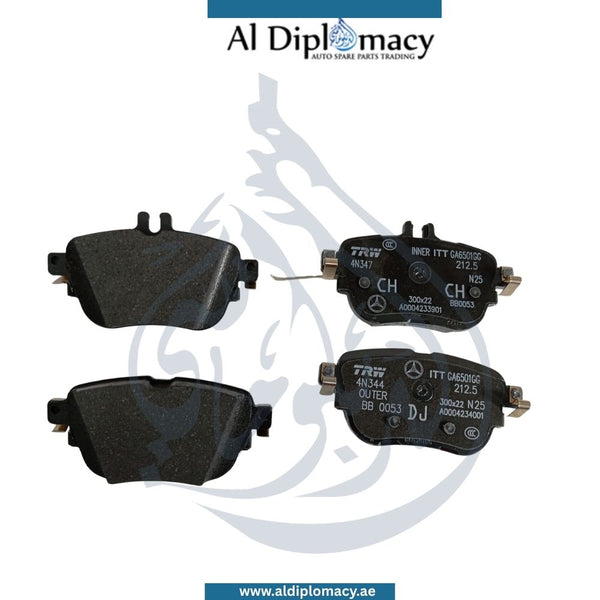 Rear Mercedes-Benz Brake Pad - Original OEM A0004209203 64