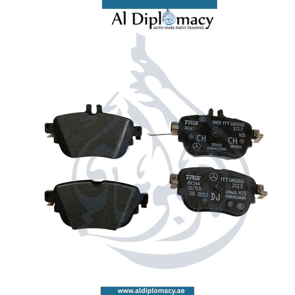 Rear Mercedes-Benz Break Pad - Original OEM A0004209303 64