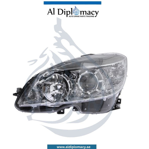 Mercedes-Benz C Class W204 Headlight Normal Left Side - OEM Part Number A2048200161 Tyc