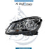 Mercedes-Benz C Class W204 Headlight Normal Left Side - OEM Part Number A2048204959 Tyc