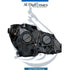 Mercedes-Benz C Class W204 Headlight, Normal, Silver, Left Side 2012 - OEM Part Number 2048204959