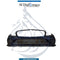Mercedes-Benz C Class W205 Front Bumper, Without Sensor Hole, Complete - OEM Part Number A2058809102 Used