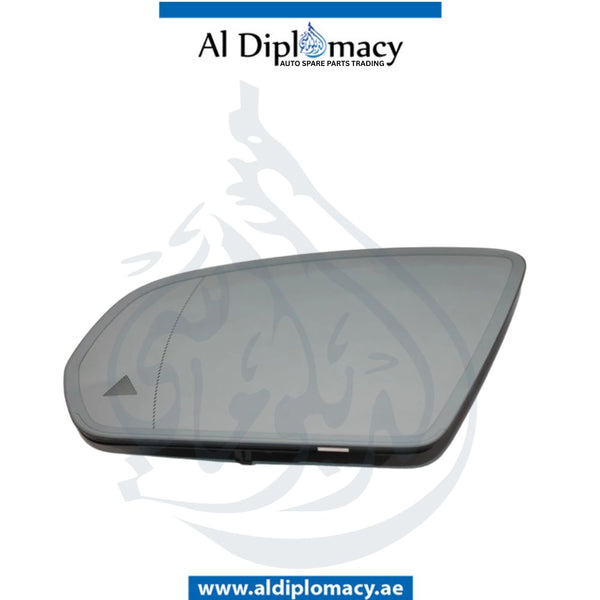 Left Side Mirror Glass, Mercedes-Benz C Class W205 Models - China Part Number 0998100516 / 0998102116 / 0998101316