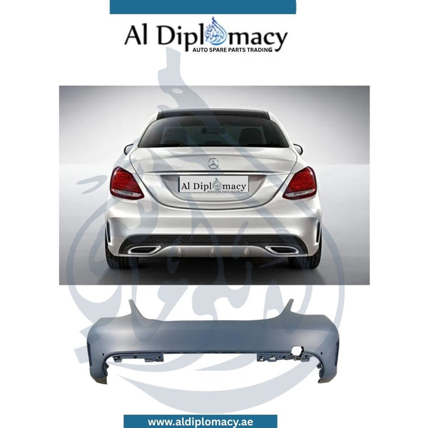 Mercedes-Benz C Class W205 Rear Bumper with Sensor Hole AMG Complete - OEM Part Number A2058853304 China
