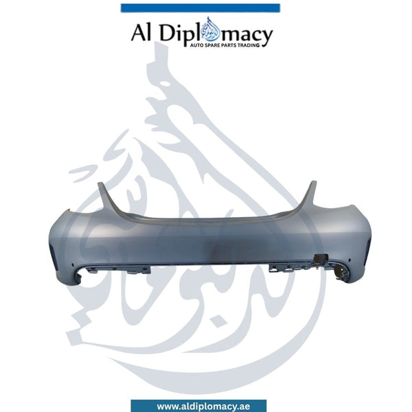 Mercedes-Benz C Class W205 Rear Bumper, With Sensor Hole, 63 Look, Complete - Taiwan A2058853304 - OEM Part Number A2058853304