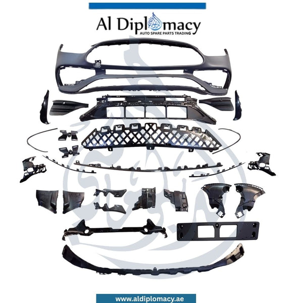 MERCEDES-BENZ C CLASS W206 FRONT BUMPER, AMG, COMPLETE 2068859201 TAIWAN