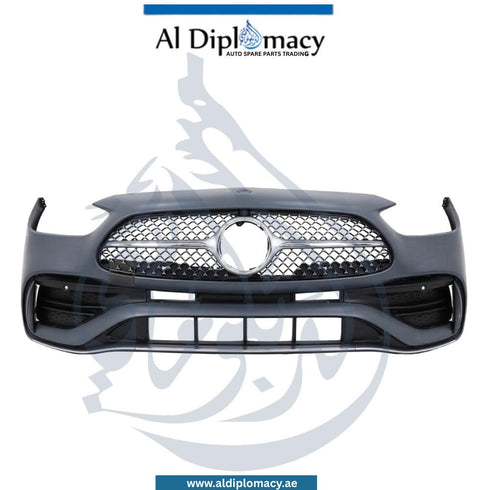 Mercedes-Benz C Class W206 Front Bumper With Grille, Complete Assembly, OEM Part Number: 2068859201 China