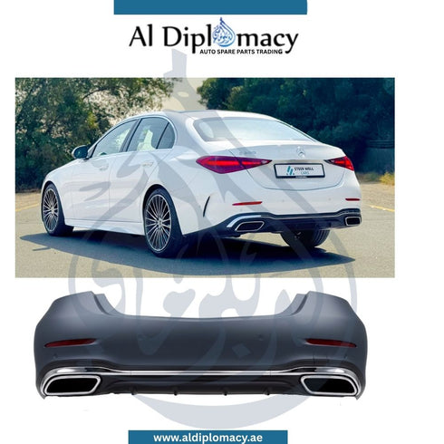 Mercedes-benz C Class W206 C CLASS Rear Bumper, WITH Sensor HOLE, Normal AMG, Complete - China - OEM Part Number A2068850803
