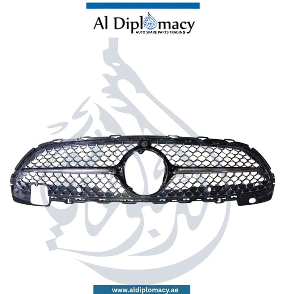 Mercedes-Benz C Class W206 Show Grille, Diamond Style, Black - OEM Part Number A2068882100 China
