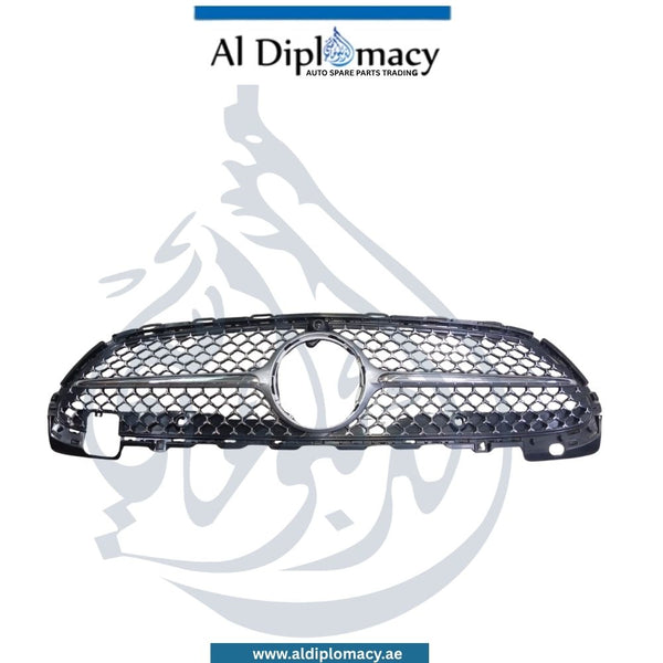 Mercedes-Benz C Class W206 Show Grille, Diamond Style, Silver - OEM Part Number A2068882100 China