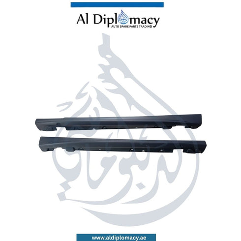 Mercedes-Benz C Class W206 AMG Look Side Skirt Set, Premium OEM Style Exterior Upgrade, OEM 2066982300