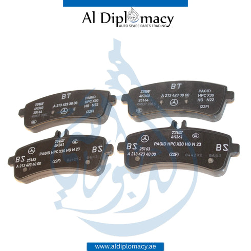 MERCEDES-BENZ C190 BRAKE PAD, REAR A0004203304