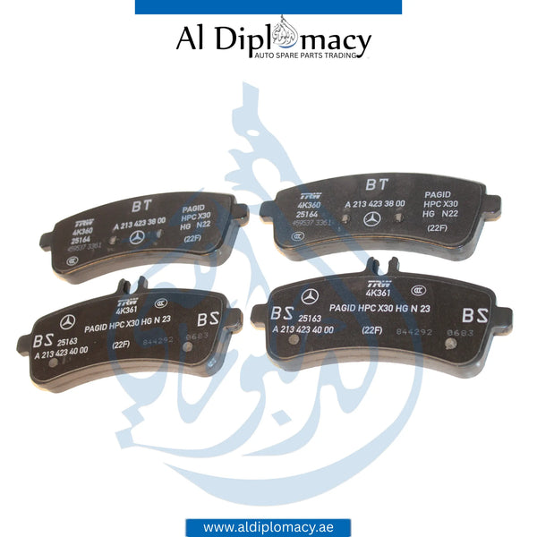 MERCEDES-BENZ C190 BRAKE PAD, REAR A0004203304