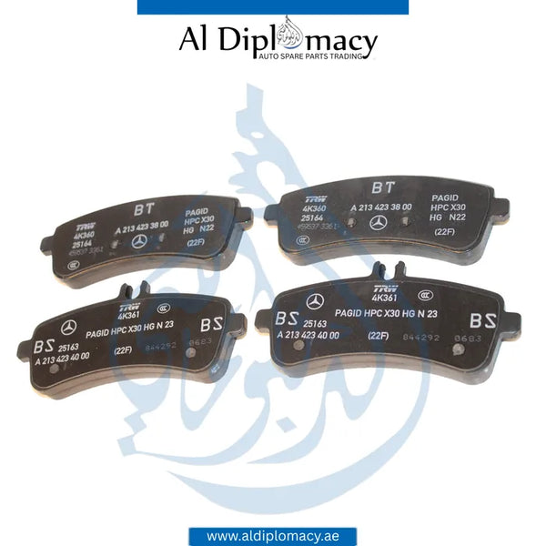 MERCEDES-BENZ C190 BRAKE PAD, REAR Part Number A0004203304